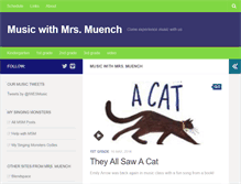 Tablet Screenshot of mrsmuench.com